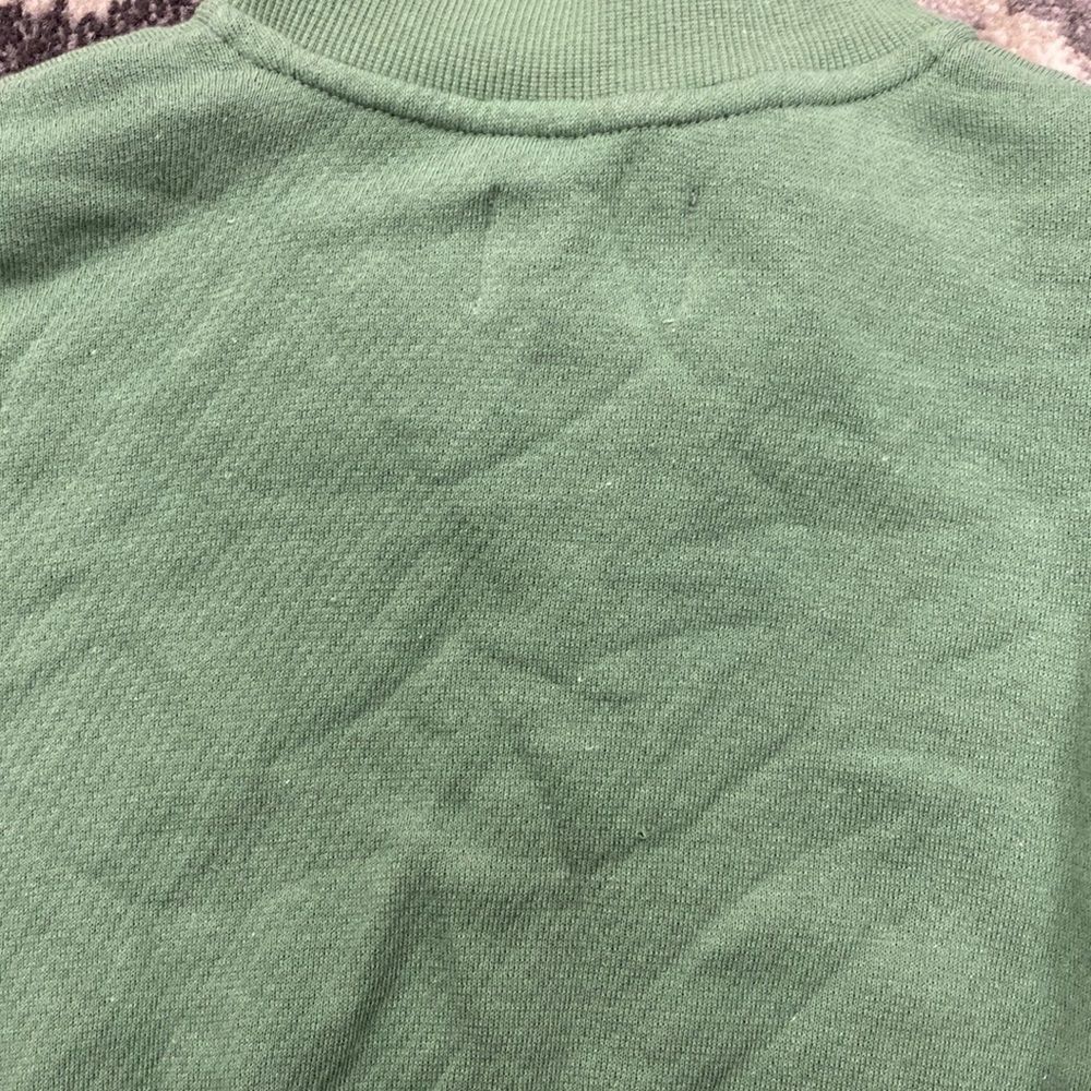 Madewell MWL Airyterry Quarter-Zip Supercrop Sweatshirt - Picture 5 of 9